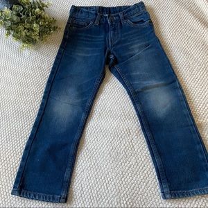 Size 5 jeans with embellished back pockets